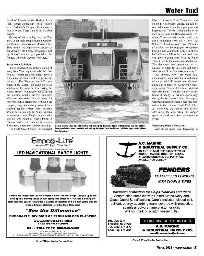 Marine News Magazine, page 31,  Mar 2005