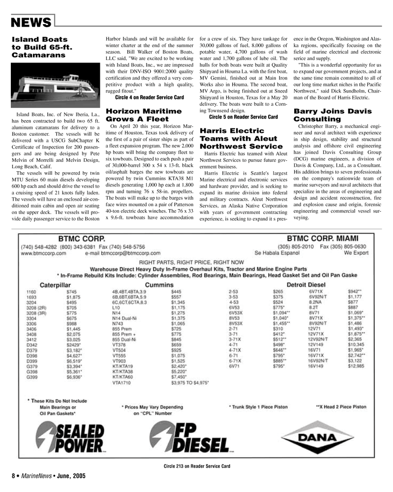 Marine News Magazine, page 8,  Jun 2005