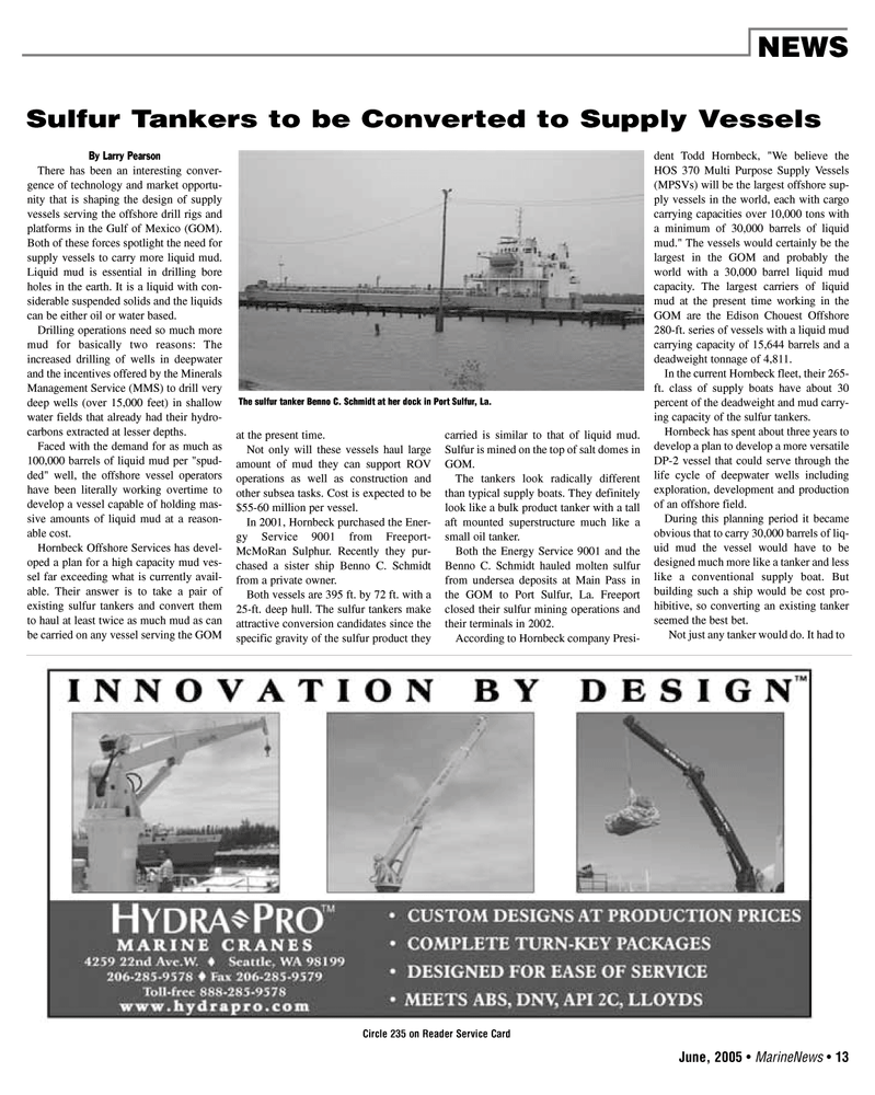 Marine News Magazine, page 13,  Jun 2005