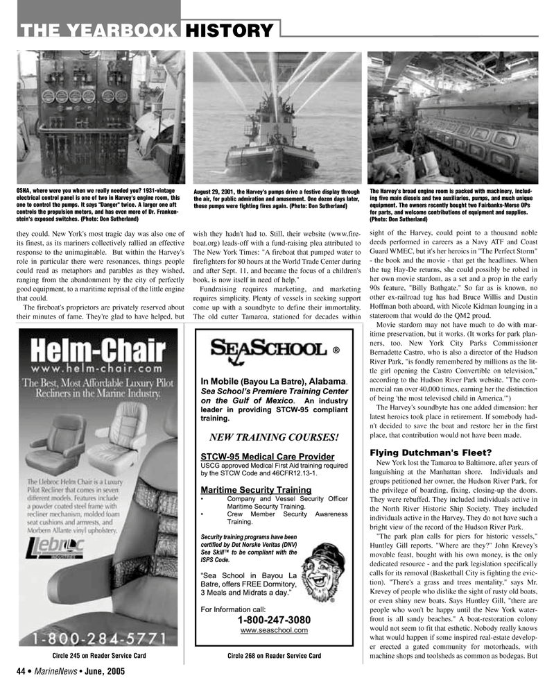 Marine News Magazine, page 44,  Jun 2005