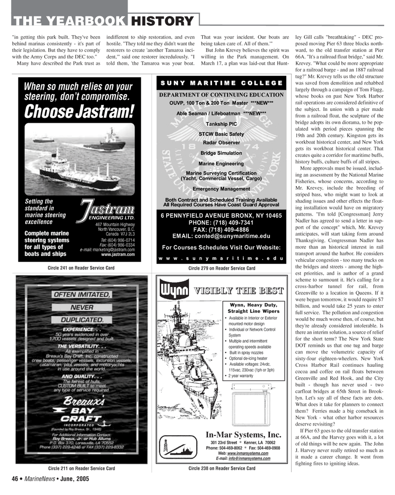 Marine News Magazine, page 46,  Jun 2005