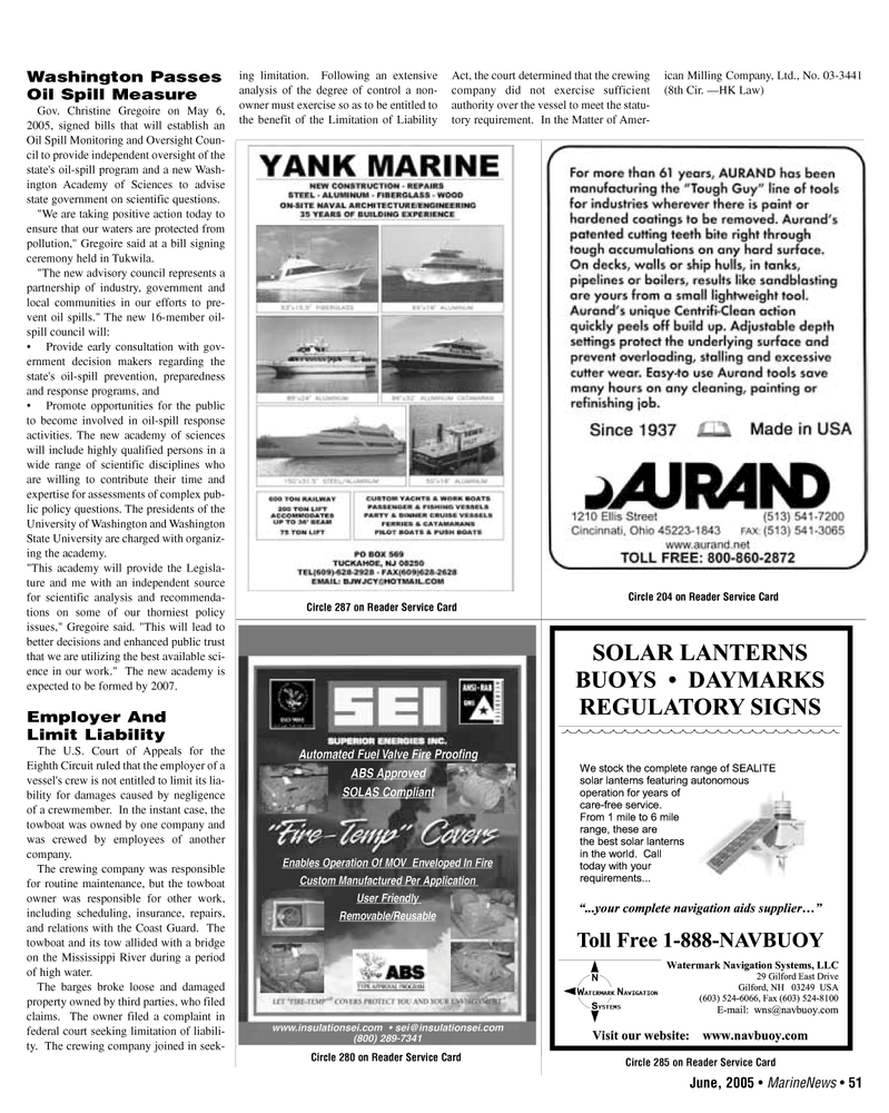 Marine News Magazine, page 51,  Jun 2005
