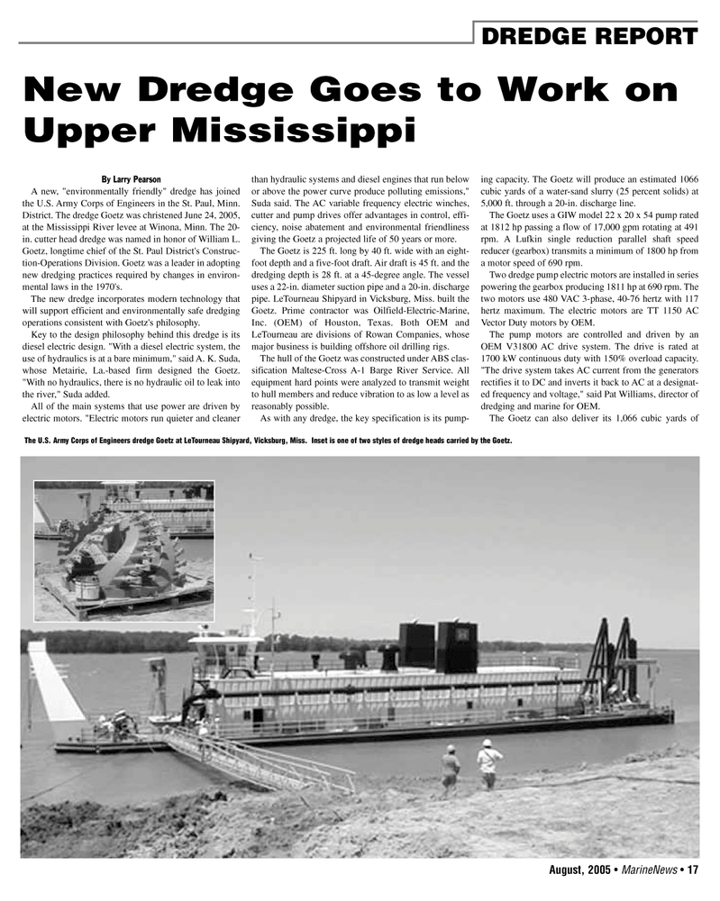 Marine News Magazine, page 17,  Aug 2005