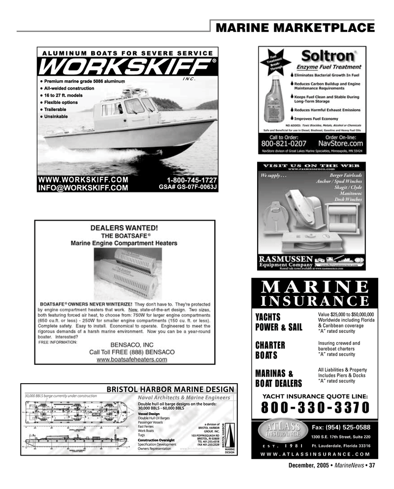 Marine News Magazine, page 37,  Dec 2005