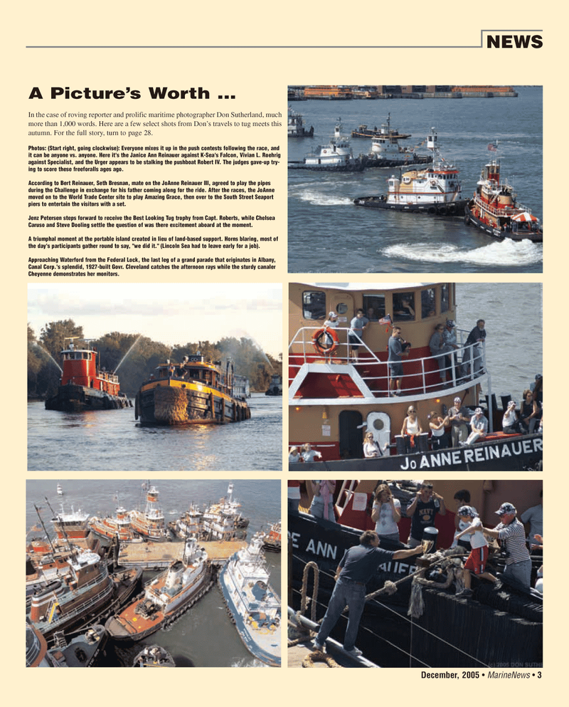 Marine News Magazine, page 3,  Dec 2005