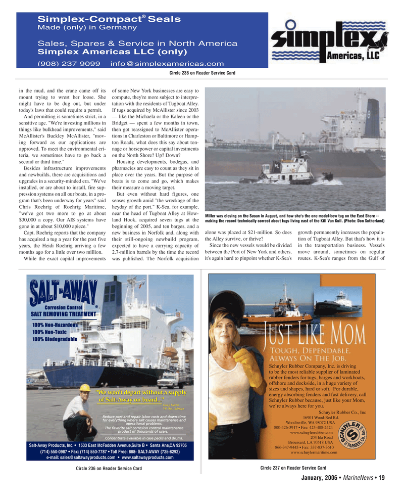 Marine News Magazine, page 19,  Jan 2006