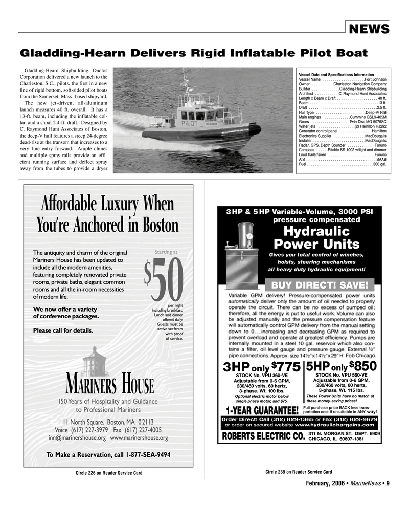 Marine News Magazine, page 9,  Feb 2006