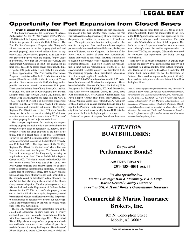 Marine News Magazine, page 15,  Feb 2006