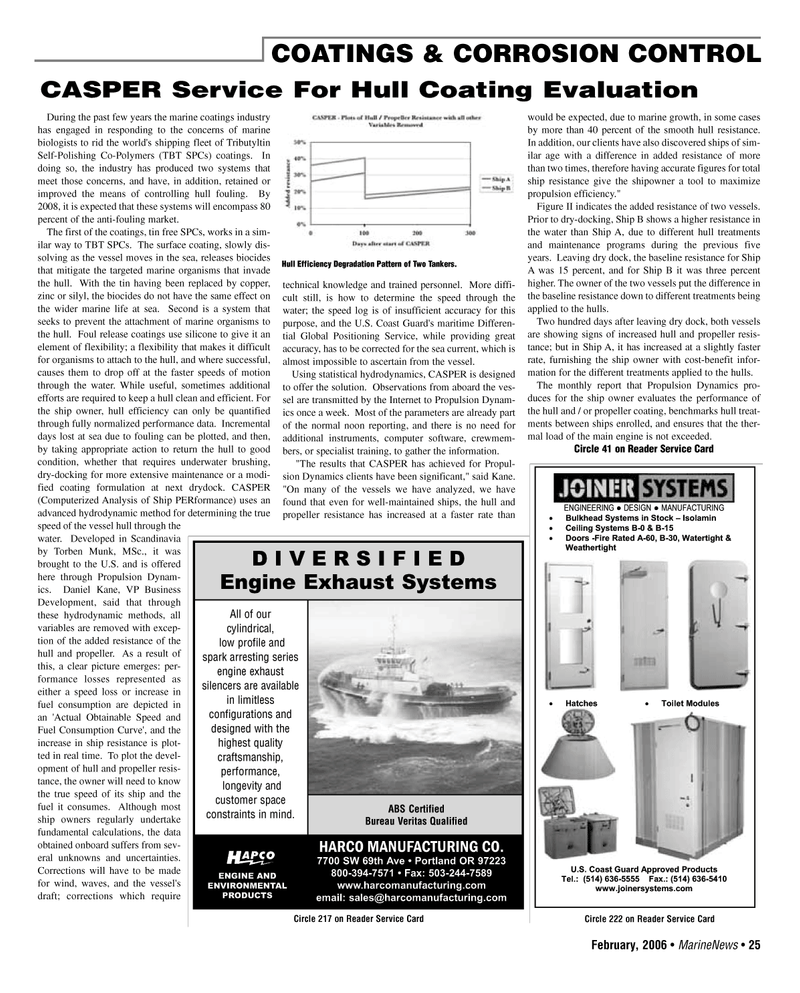 Marine News Magazine, page 25,  Feb 2006