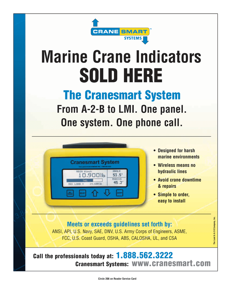 Marine News Magazine, page 2nd Cover,  Apr 2006