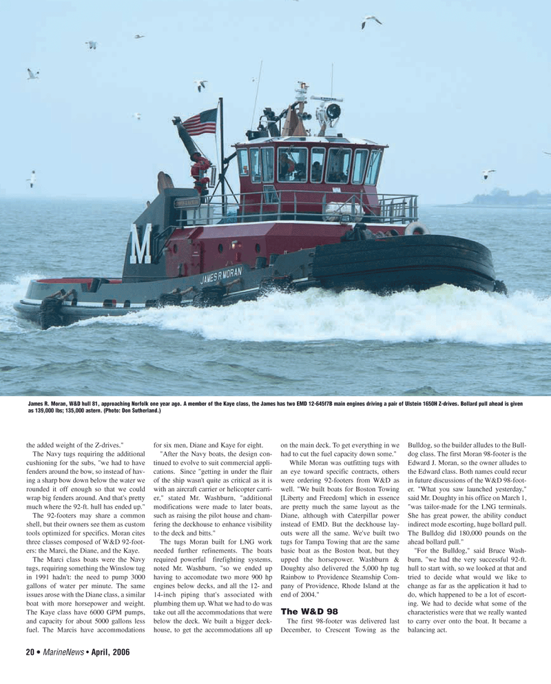 Marine News Magazine, page 20,  Apr 2006