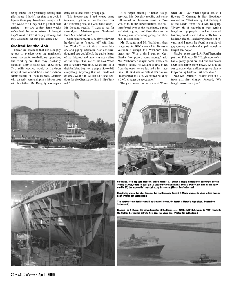 Marine News Magazine, page 24,  Apr 2006