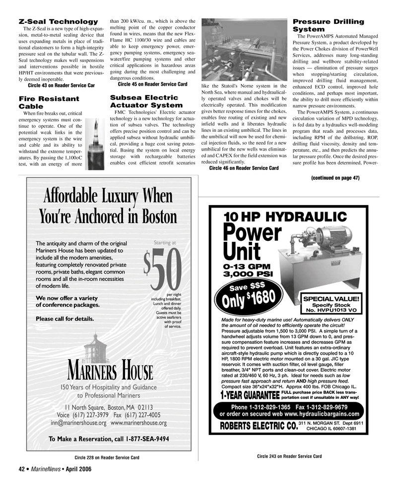 Marine News Magazine, page 42,  Apr 2006