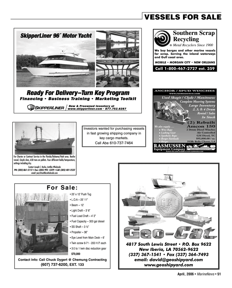 Marine News Magazine, page 51,  Apr 2006