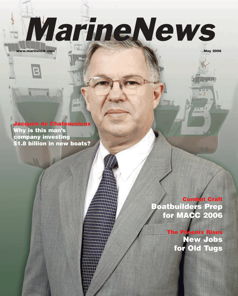 Marine News Magazine Cover May 2006 - The Combat Craft Annual