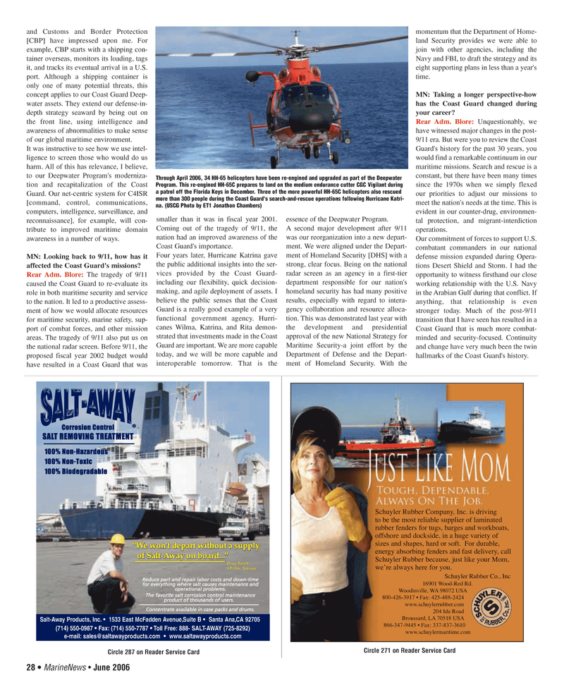 Marine News Magazine, page 28,  Jun 2006