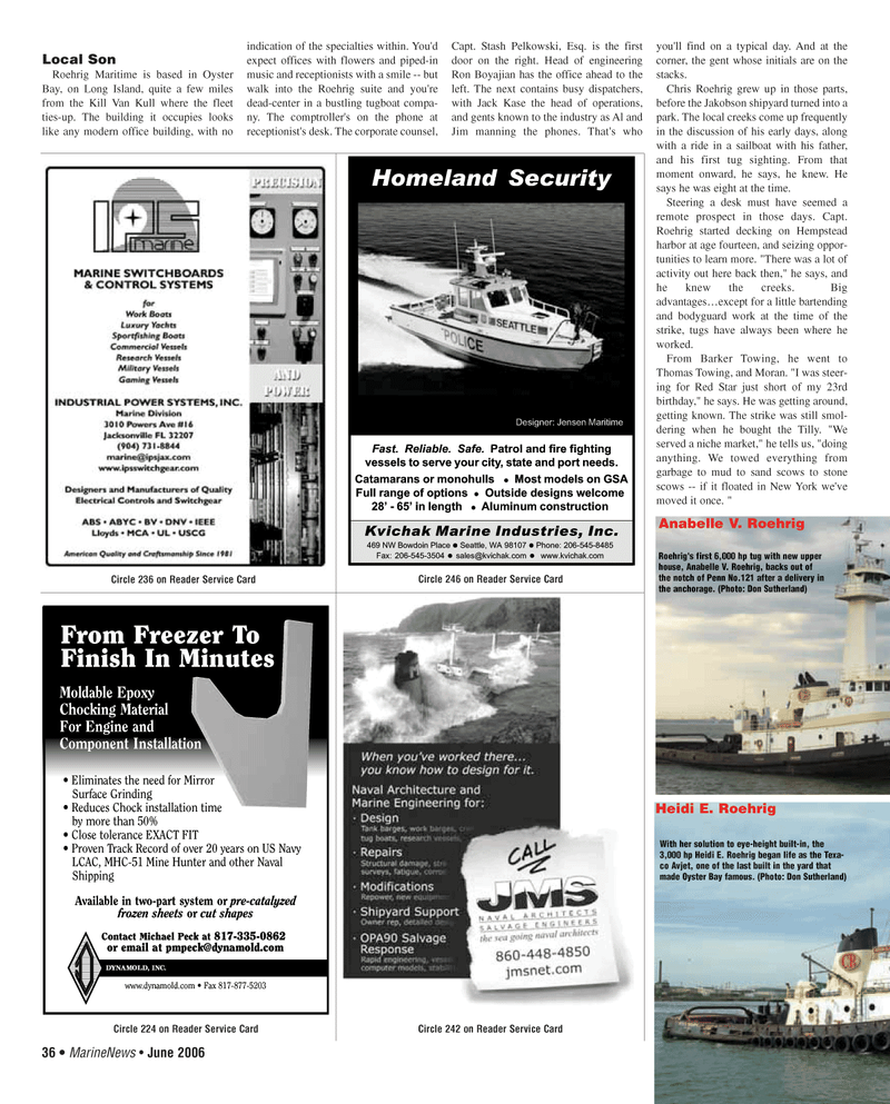 Marine News Magazine, page 36,  Jun 2006