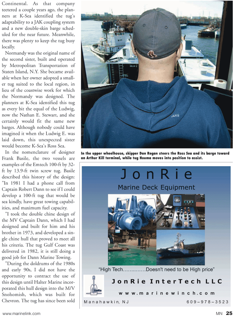 Marine News Magazine, page 25,  Jan 2, 2010