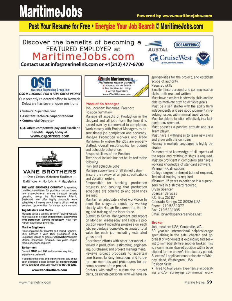 Marine News Magazine, page 59,  Oct 2010