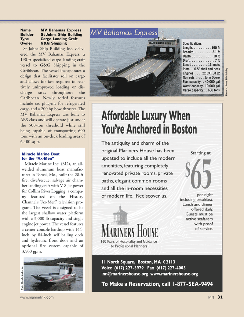 Marine News Magazine, page 31,  Dec 2010