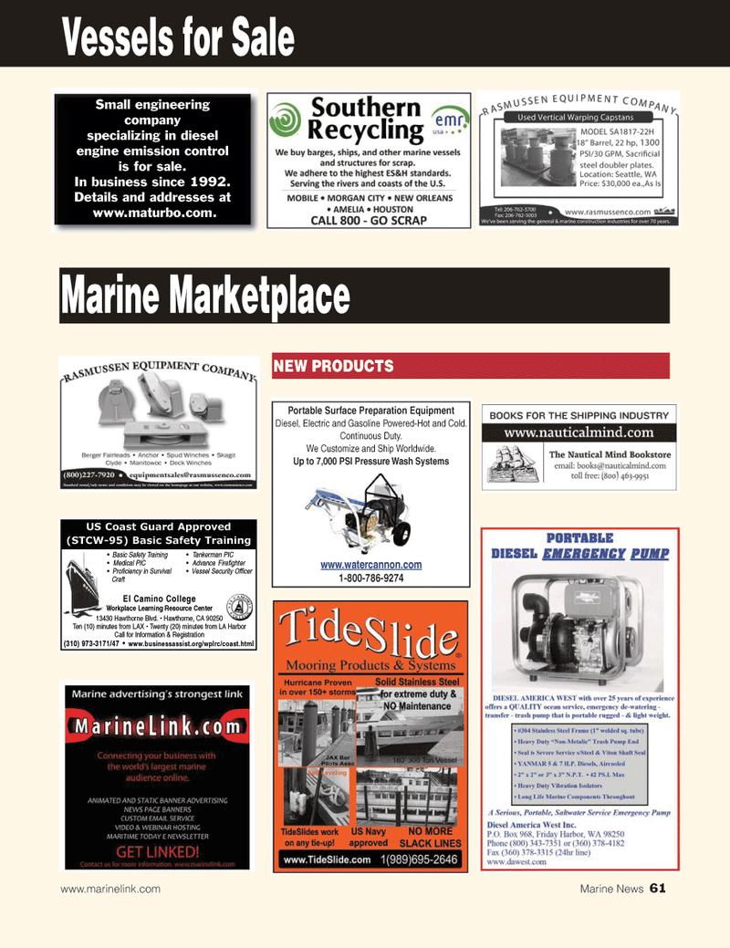 Marine News Magazine, page 61,  Feb 2011