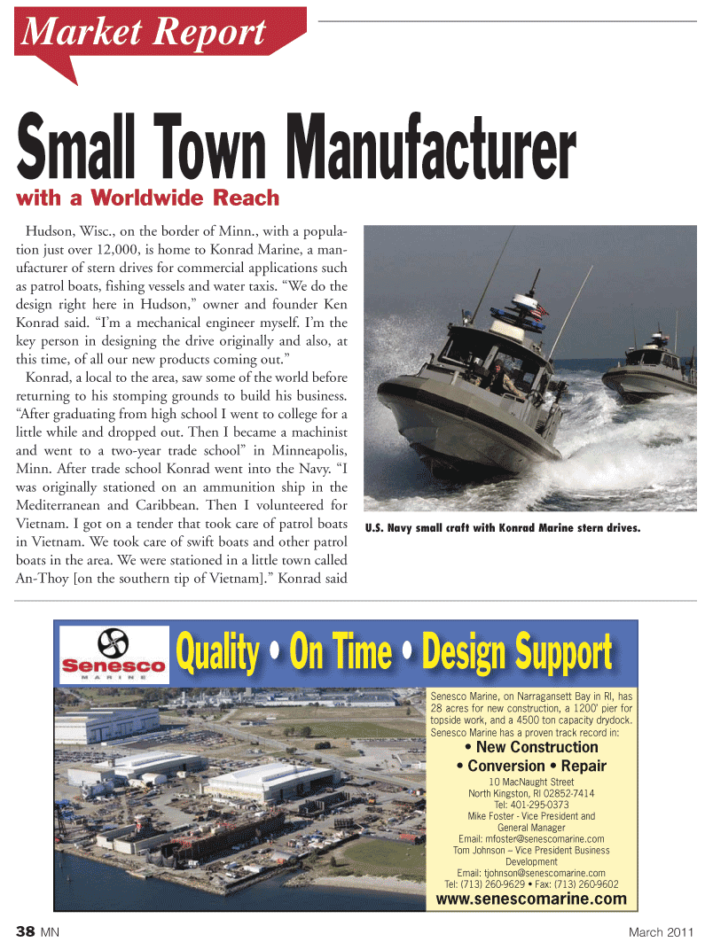 Marine News Magazine, page 38,  Mar 2011