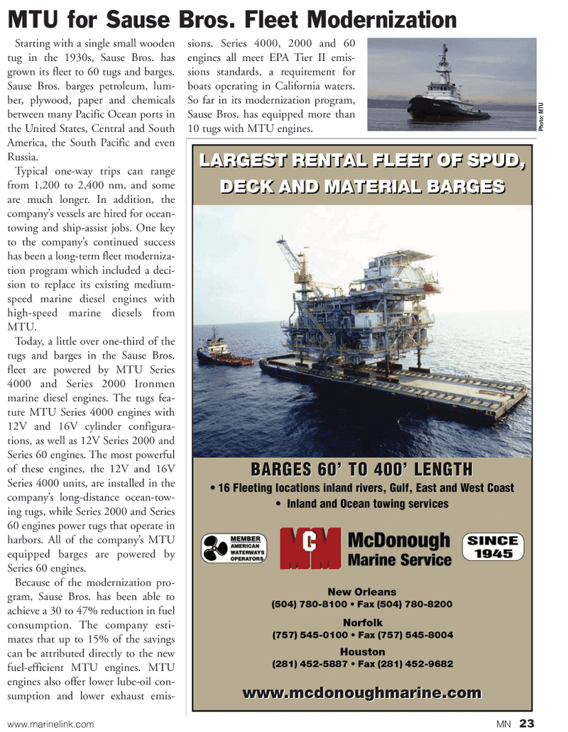 Marine News Magazine, page 23,  Jun 2011