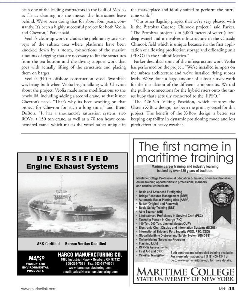Marine News Magazine, page 43,  Jun 2011