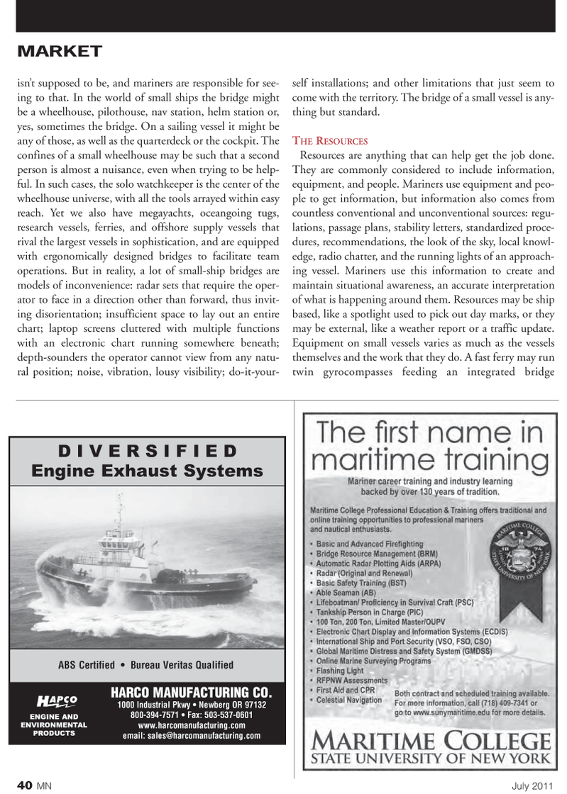 Marine News Magazine, page 40,  Jul 2011
