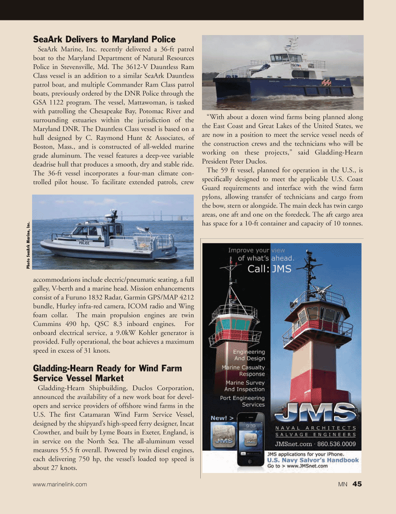 Marine News Magazine, page 45,  Jul 2011