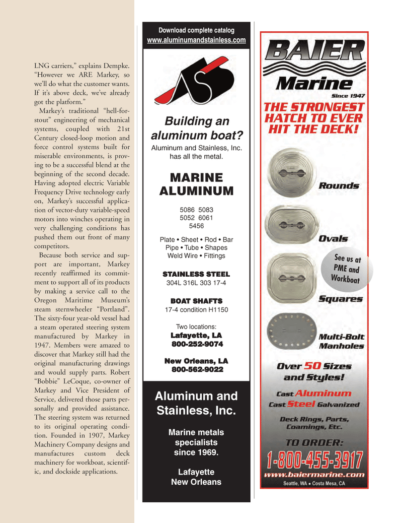 Marine News Magazine, page 69,  Nov 2011