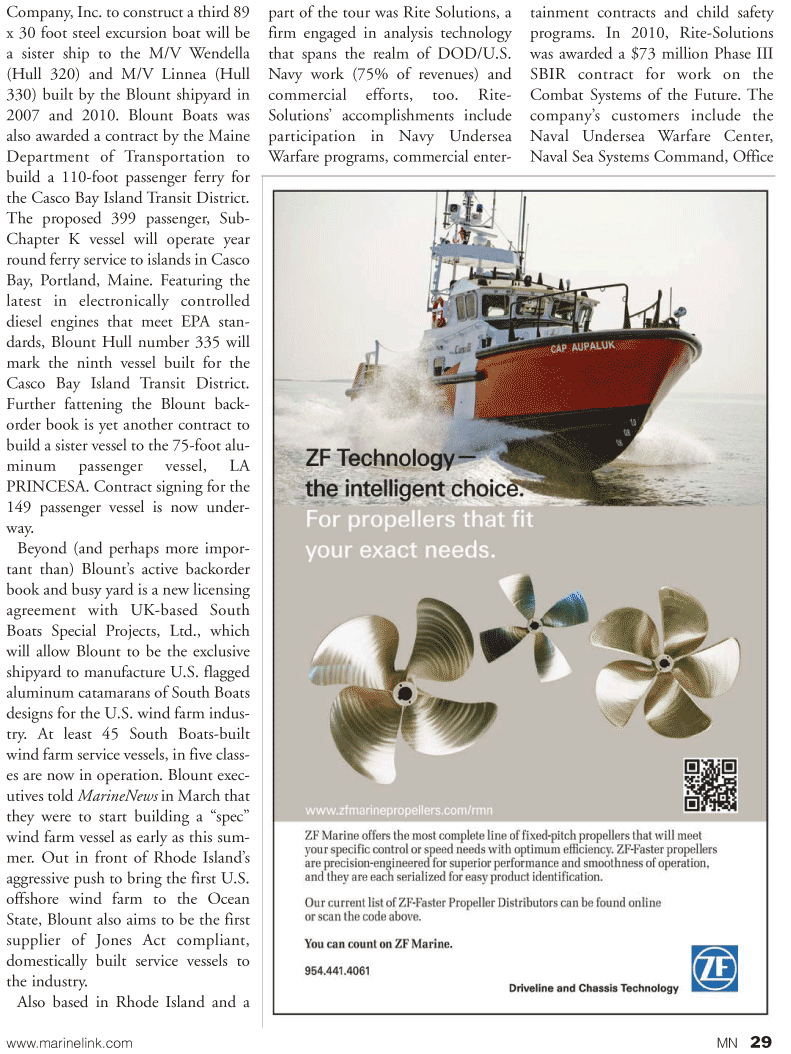 Marine News Magazine, page 29,  Apr 2012