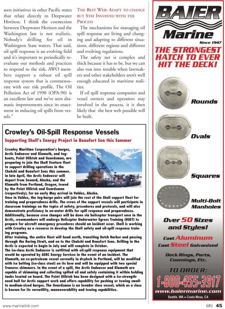 Marine News Magazine, page 45,  Apr 2012