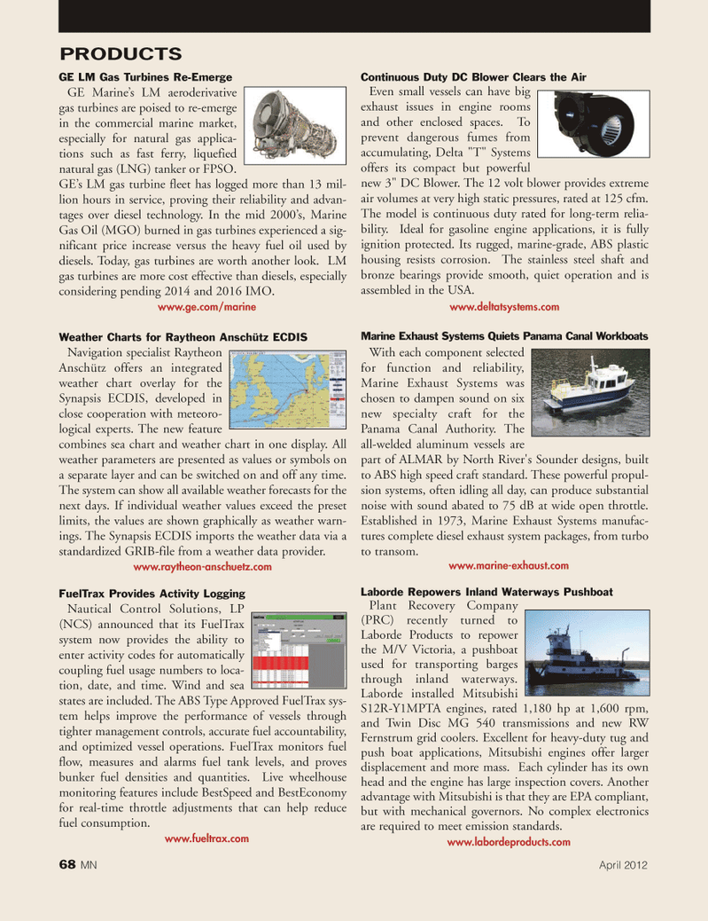 Marine News Magazine, page 68,  Apr 2012