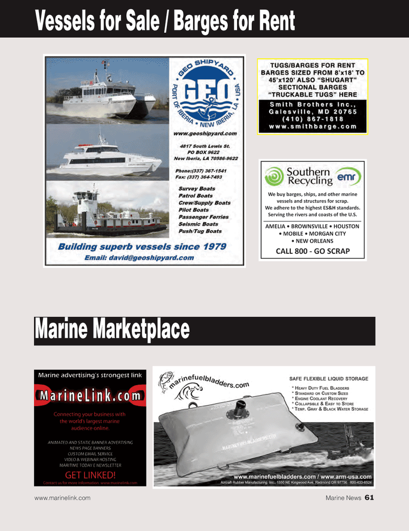 Marine News Magazine, page 61,  May 2012