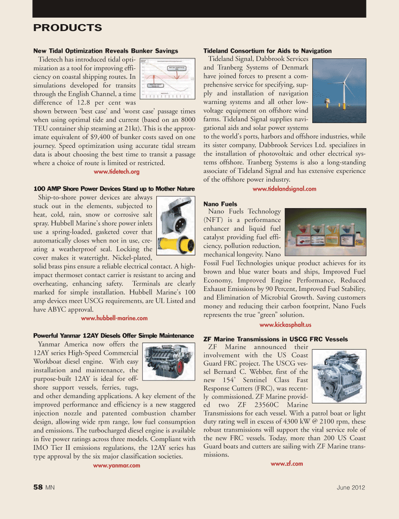 Marine News Magazine, page 58,  Jun 2012