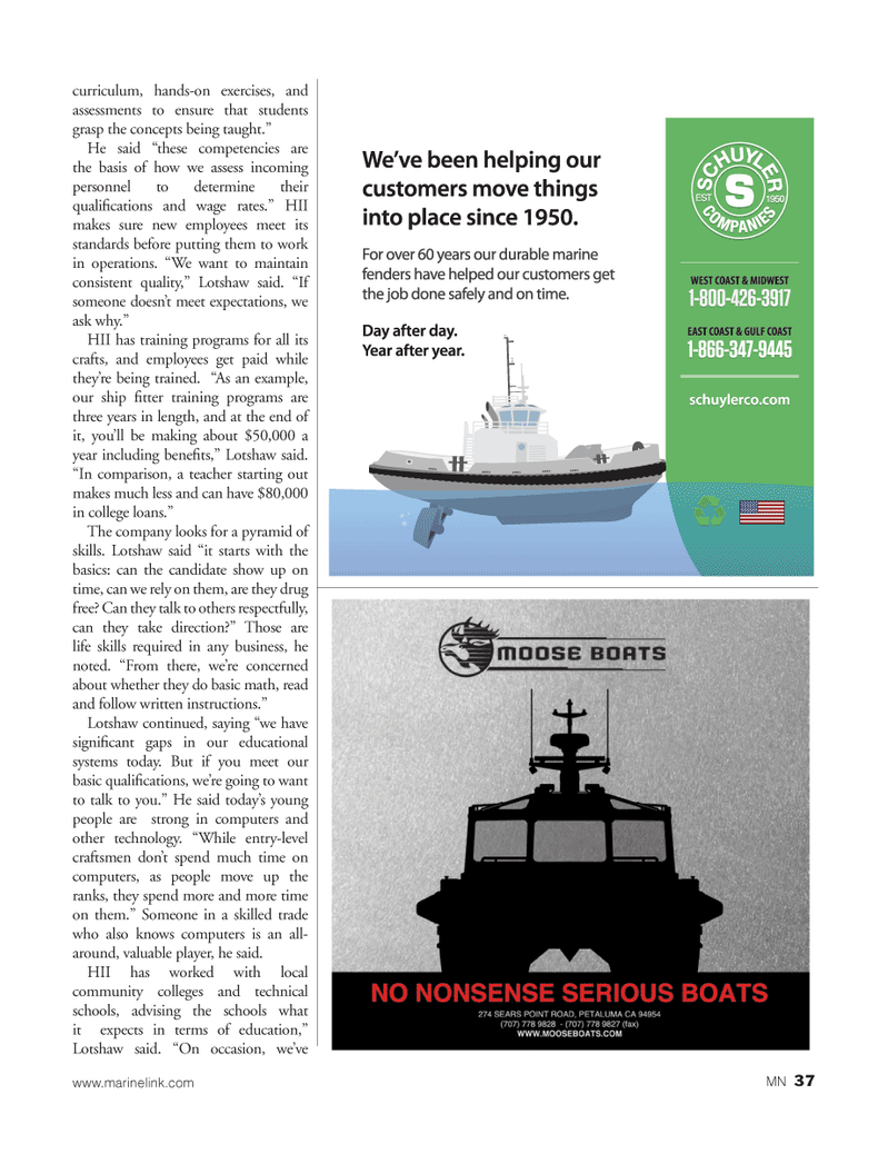 Marine News Magazine, page 37,  Jul 2012
