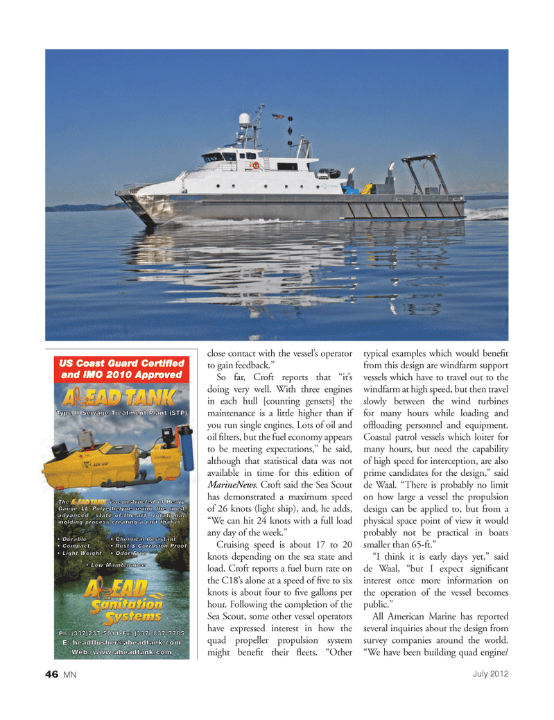 Marine News Magazine, page 46,  Jul 2012