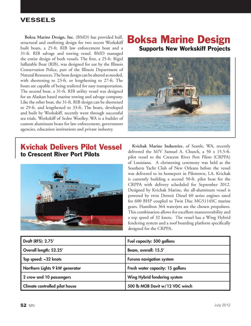 Marine News Magazine, page 52,  Jul 2012