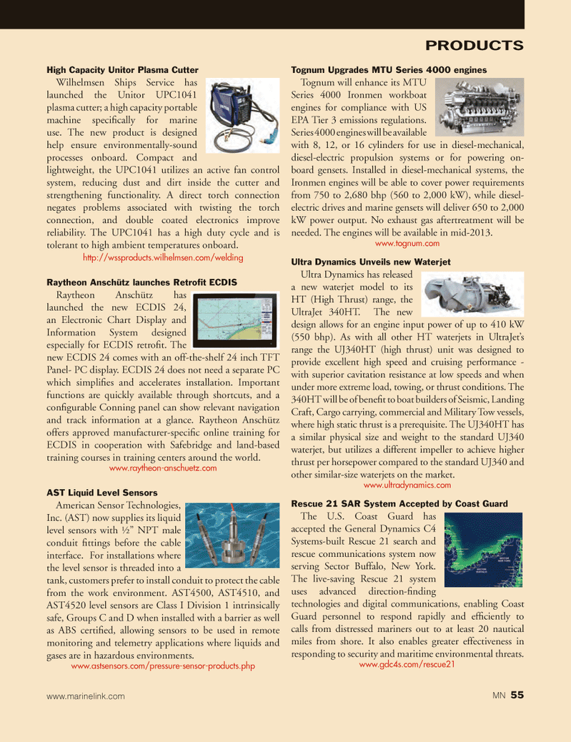 Marine News Magazine, page 55,  Oct 2012