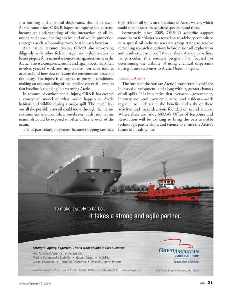 Marine News Magazine, page 21,  Dec 2012