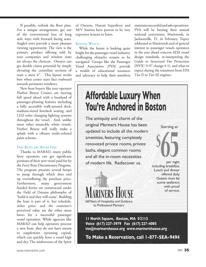Marine News Magazine, page 35,  Jan 2013