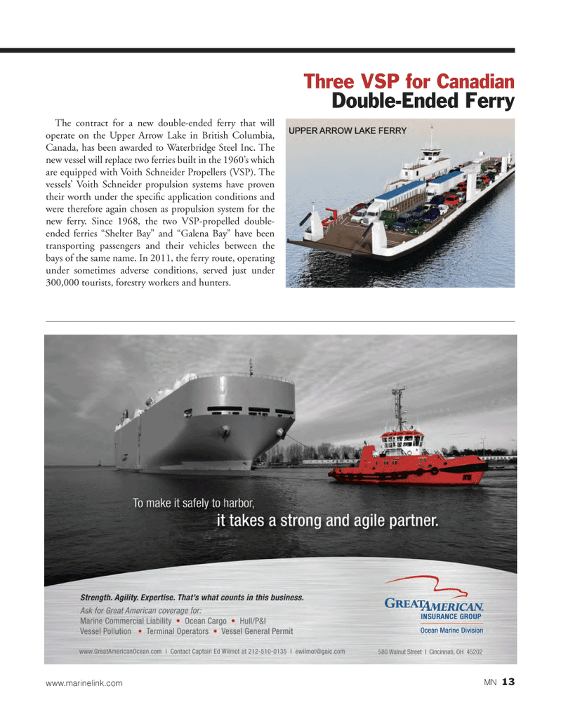 Marine News Magazine, page 13,  Feb 2013