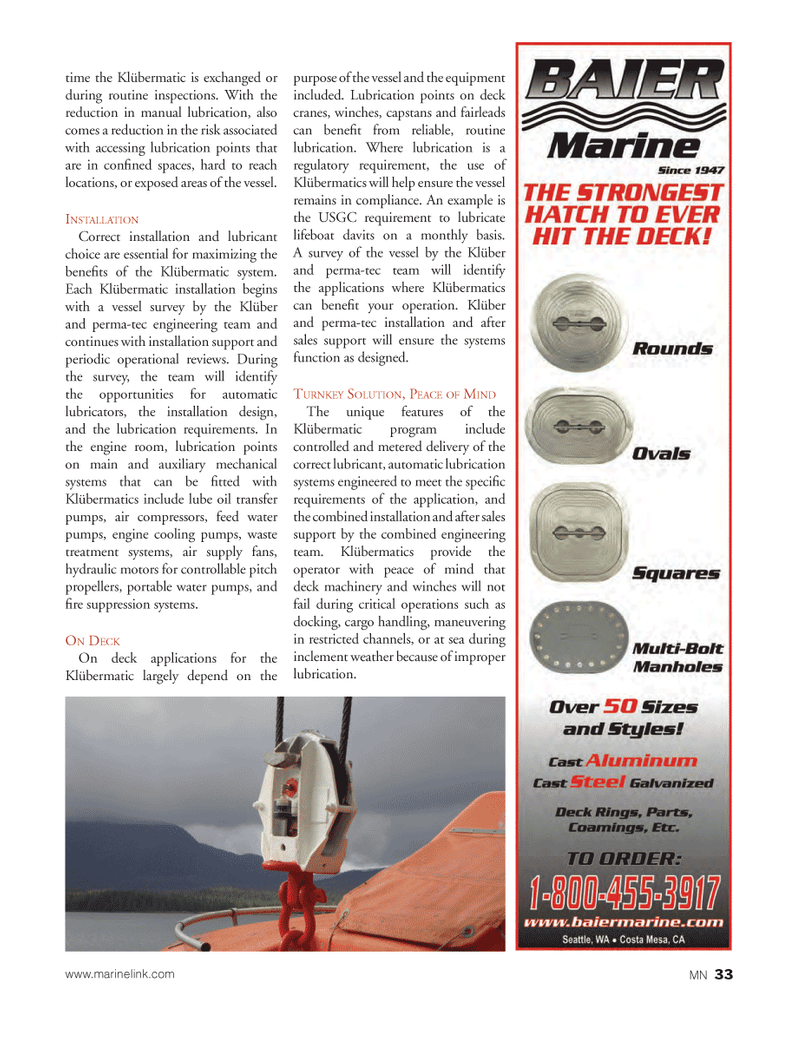 Marine News Magazine, page 33,  Feb 2013