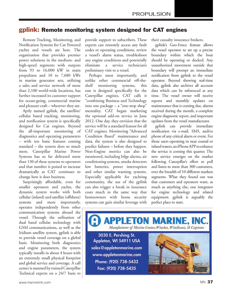 Marine News Magazine, page 37,  Feb 2013