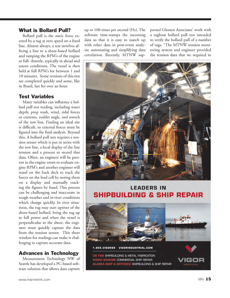 Marine News Magazine, page 15,  Mar 2013