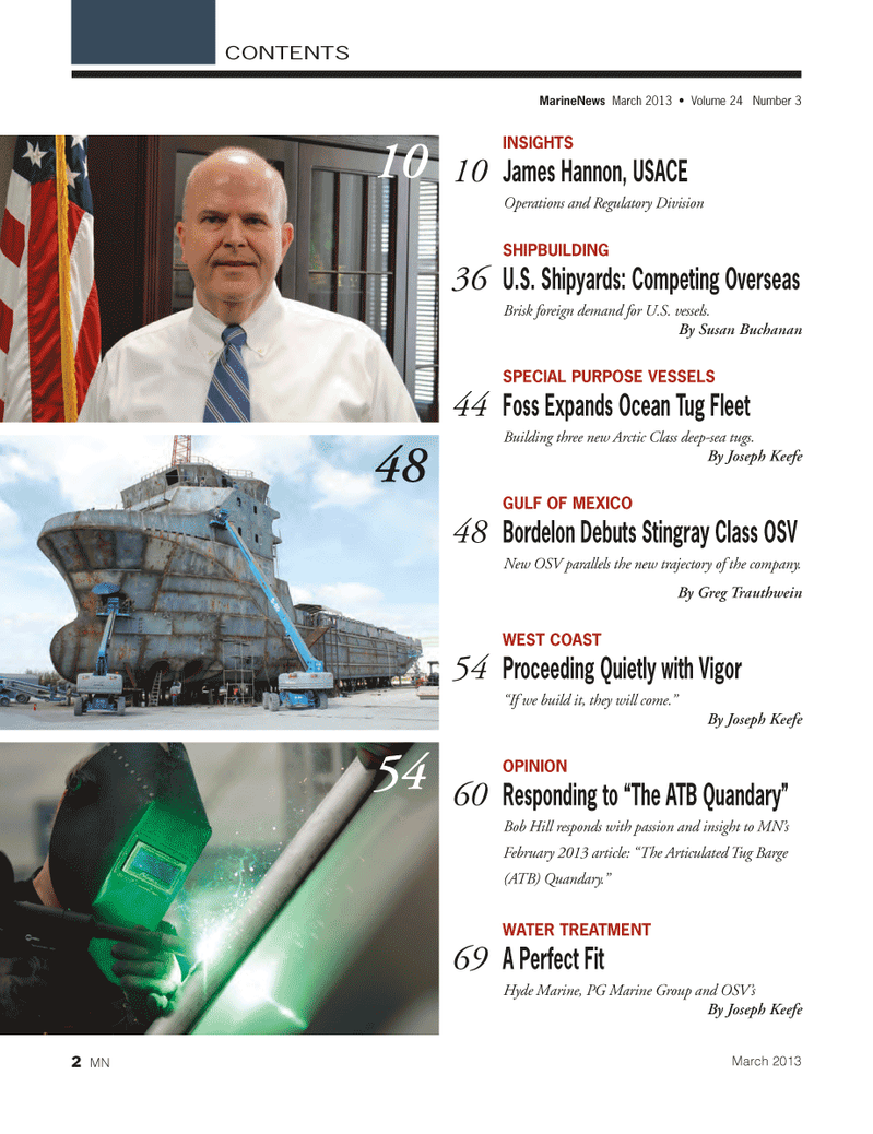 Marine News Magazine, page 2,  Mar 2013