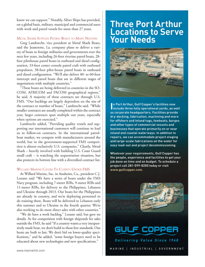 Marine News Magazine, page 41,  Mar 2013