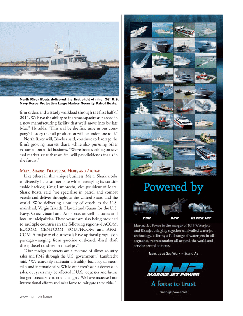 Marine News Magazine, page 31,  May 2013