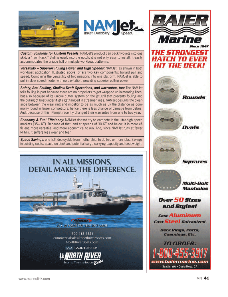 Marine News Magazine, page 41,  May 2013